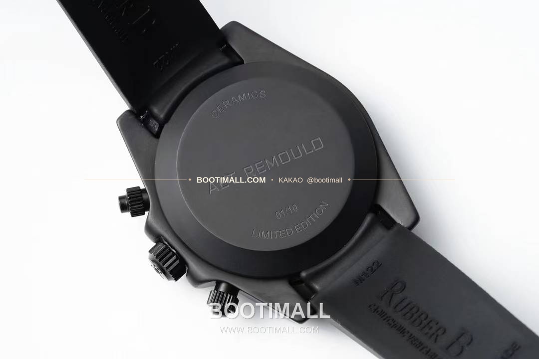 롤렉스 데이토나 AET 커스텀 블랙 화이트 세라믹 크로노그래프 오토매틱 Rolex Daytona AET Custom Black White Ceramic Chronograph Automatic 40mm 8