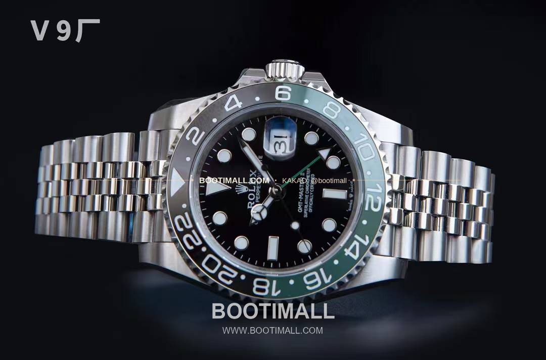 롤렉스 GMT마스터2 블랙그린 세라믹 양방향베젤 오토매틱 Rolex GMT-Master II Black Green Ceramic Bezel Automatic 4