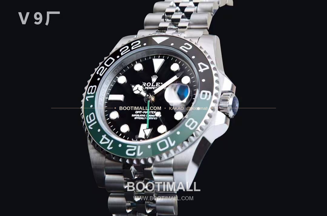 롤렉스 GMT마스터2 블랙그린 세라믹 양방향베젤 오토매틱 Rolex GMT-Master II Black Green Ceramic Bezel Automatic 5