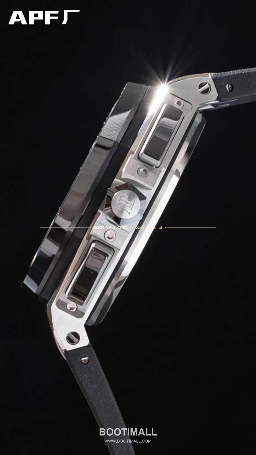 오데마피게 로열오크오프쇼어 스틸 블랙다이얼 크로노그래프 오토매틱 Audemars Piguet Royal Oak Offshore Steel Black Dial Chronograph Automatic 26400 44mm 6