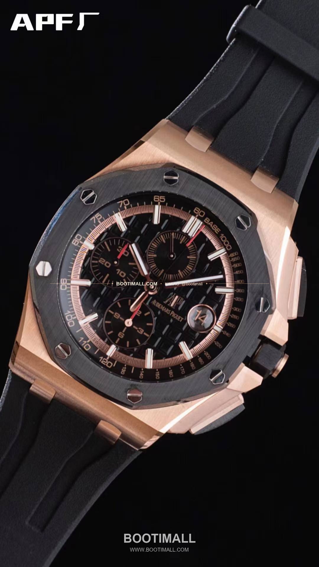 오데마피게 로열오크오프쇼어 스틸 블랙다이얼 크로노그래프 오토매틱 Audemars Piguet Royal Oak Offshore Steel Black Dial Chronograph Automatic 26400 44mm 3