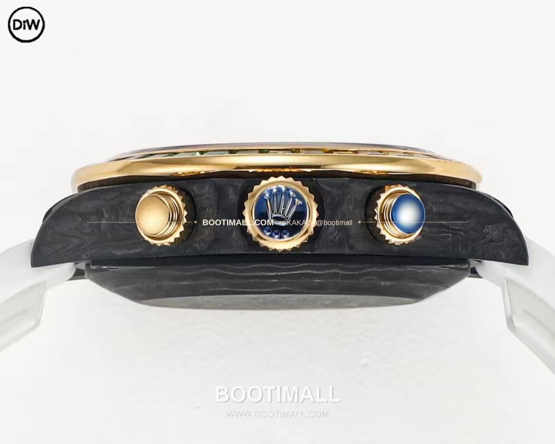 롤렉스 DIW 카본 레인보우베젤 데이토나 크로노그래프 Rolex DIW Carbon Rainbow Bezel Daytona Chronograph 8