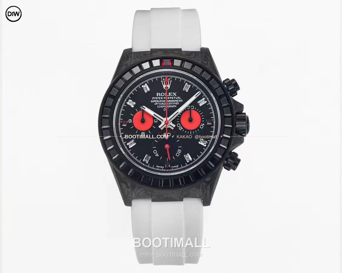 롤렉스 DIW 카본 레인보우베젤 데이토나 크로노그래프 Rolex DIW Carbon Rainbow Bezel Daytona Chronograph 1