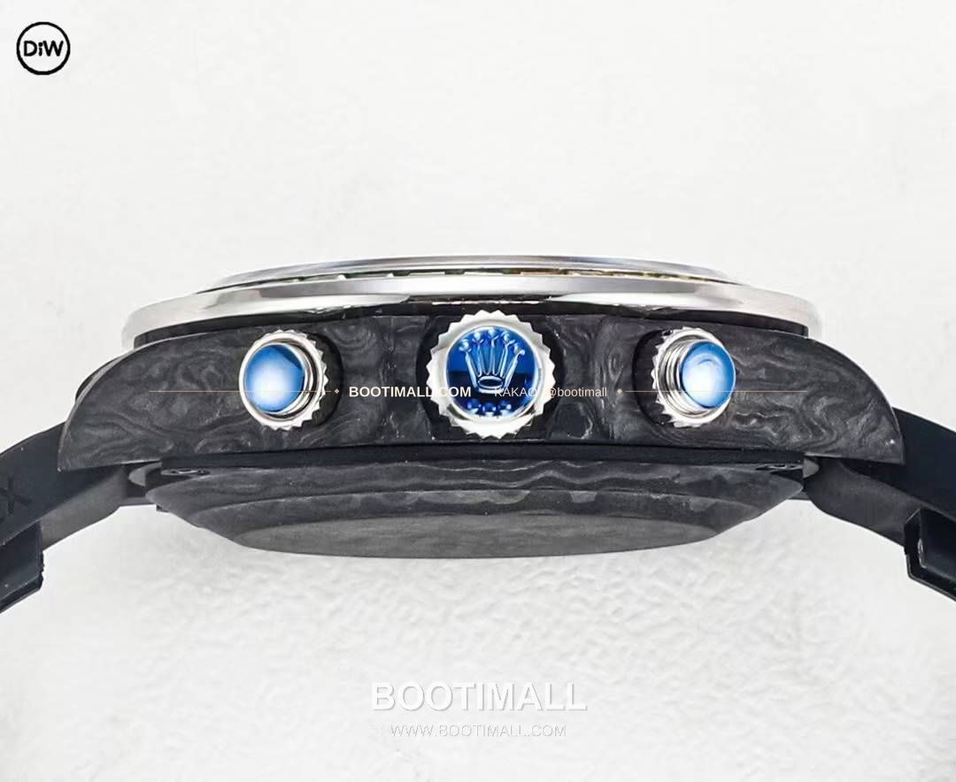 롤렉스 DIW 카본 레인보우베젤 데이토나 크로노그래프 Rolex DIW Carbon Rainbow Bezel Daytona Chronograph 7