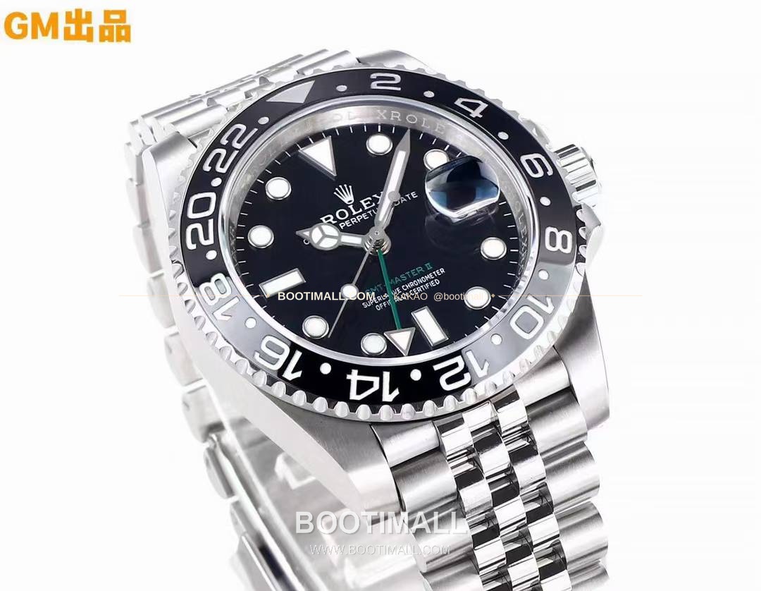 롤렉스 GMT마스터2 904L스틸 세라믹베젤 듀얼타임 오토매틱 Rolex GMT-Master II 904L Steel Ceramic Bezel Dual Time Automatic 2