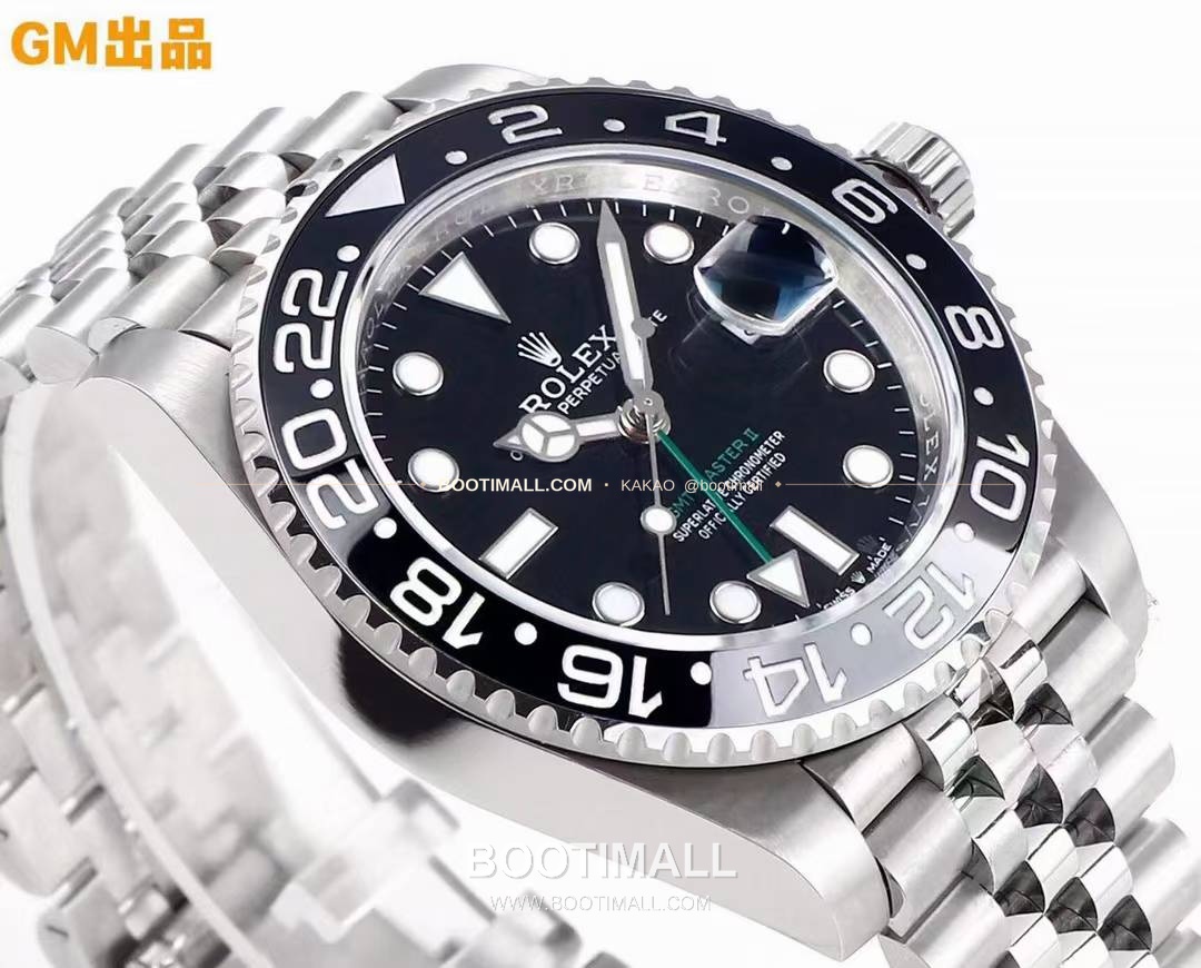 롤렉스 GMT마스터2 904L스틸 세라믹베젤 듀얼타임 오토매틱 Rolex GMT-Master II 904L Steel Ceramic Bezel Dual Time Automatic 3
