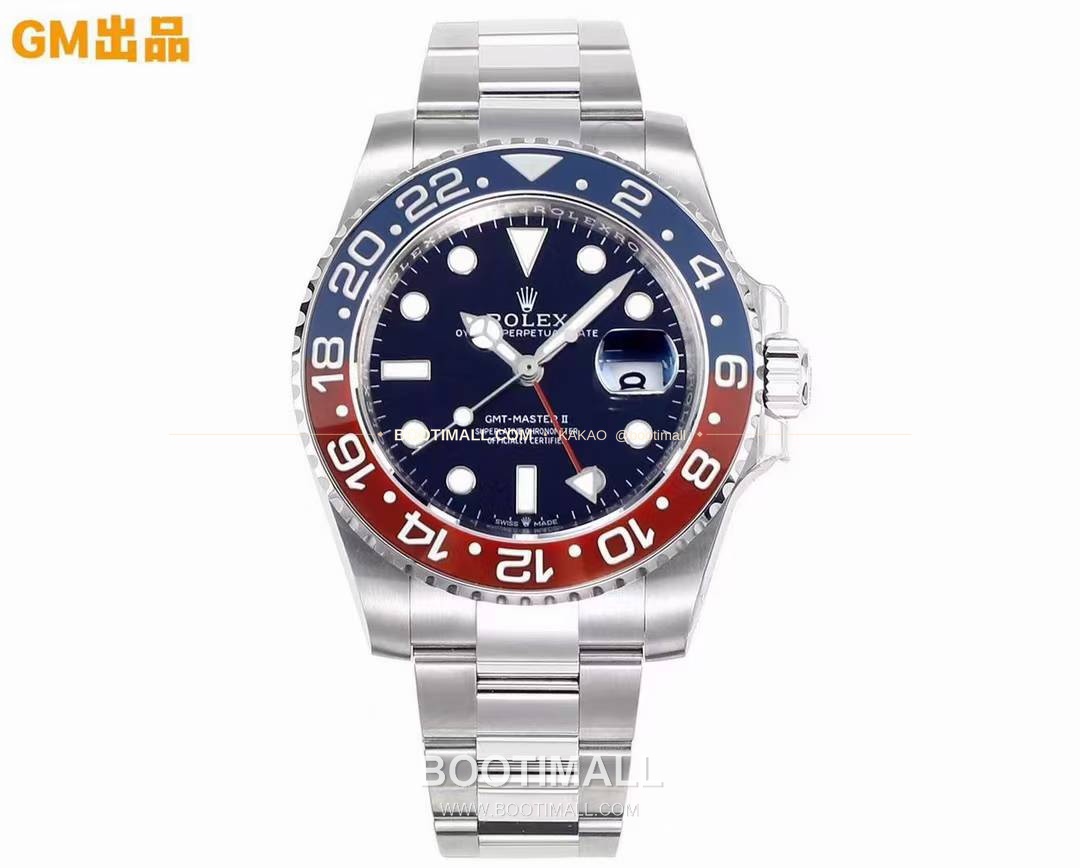 롤렉스 GMT마스터2 904L스틸 세라믹베젤 듀얼타임 오토매틱 Rolex GMT-Master II 904L Steel Ceramic Bezel Dual Time Automatic 1
