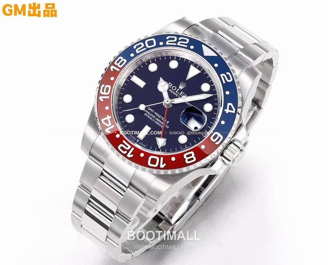 롤렉스 GMT마스터2 904L스틸 세라믹베젤 듀얼타임 오토매틱 Rolex GMT-Master II 904L Steel Ceramic Bezel Dual Time Automatic 2