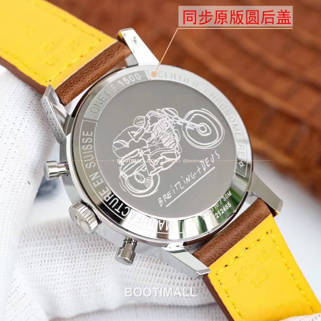 브라이틀링 탑타임 스틸 조로다이얼 크로노그래프 오토매틱 Breitling Top Time Steel Zorro Dial Chronograph Automatic 41mm 8