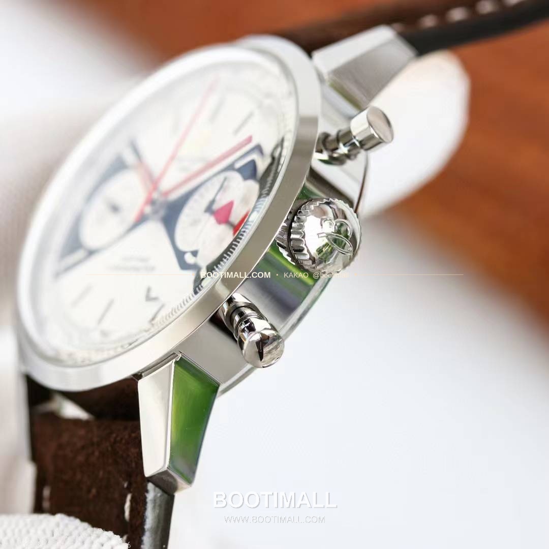 브라이틀링 탑타임 스틸 조로다이얼 크로노그래프 오토매틱 Breitling Top Time Steel Zorro Dial Chronograph Automatic 41mm 6