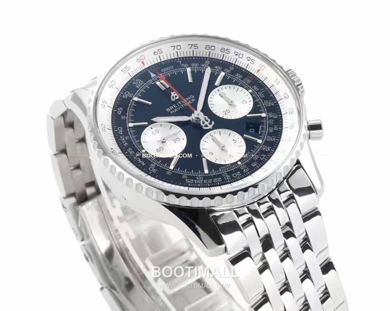 브라이틀링 내비타이머1 B01 스틸 슬라이드룰베젤 크로노그래프 오토매틱 Breitling Navitimer 1 B01 Steel Slide Rule Bezel Chronograph Automatic 43mm 3