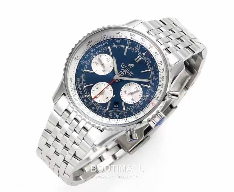 브라이틀링 내비타이머1 B01 스틸 슬라이드룰베젤 크로노그래프 오토매틱 Breitling Navitimer 1 B01 Steel Slide Rule Bezel Chronograph Automatic 43mm 2