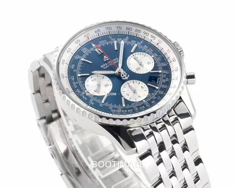 브라이틀링 내비타이머1 B01 스틸 슬라이드룰베젤 크로노그래프 오토매틱 Breitling Navitimer 1 B01 Steel Slide Rule Bezel Chronograph Automatic 43mm 3