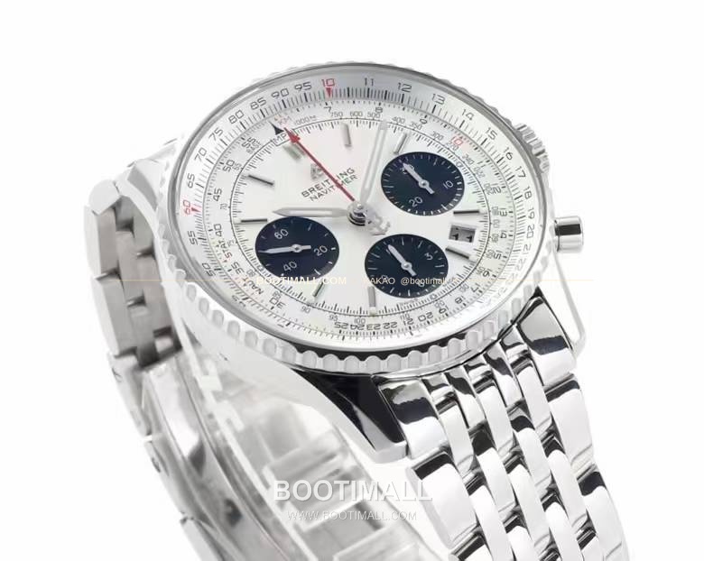 브라이틀링 내비타이머1 B01 스틸 슬라이드룰베젤 크로노그래프 오토매틱 Breitling Navitimer 1 B01 Steel Slide Rule Bezel Chronograph Automatic 43mm 3