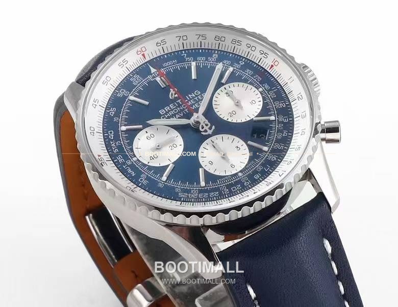 브라이틀링 내비타이머1 B01 스틸 슬라이드룰베젤 크로노그래프 오토매틱 Breitling Navitimer 1 B01 Steel Slide Rule Bezel Chronograph Automatic 43mm 3