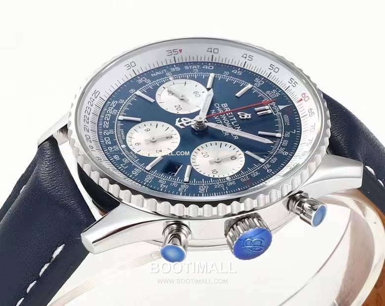 브라이틀링 내비타이머1 B01 스틸 슬라이드룰베젤 크로노그래프 오토매틱 Breitling Navitimer 1 B01 Steel Slide Rule Bezel Chronograph Automatic 43mm 4