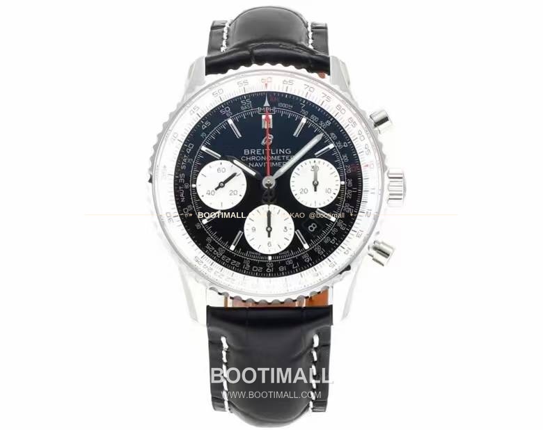 브라이틀링 내비타이머1 B01 스틸 슬라이드룰베젤 크로노그래프 오토매틱 Breitling Navitimer 1 B01 Steel Slide Rule Bezel Chronograph Automatic 43mm 1