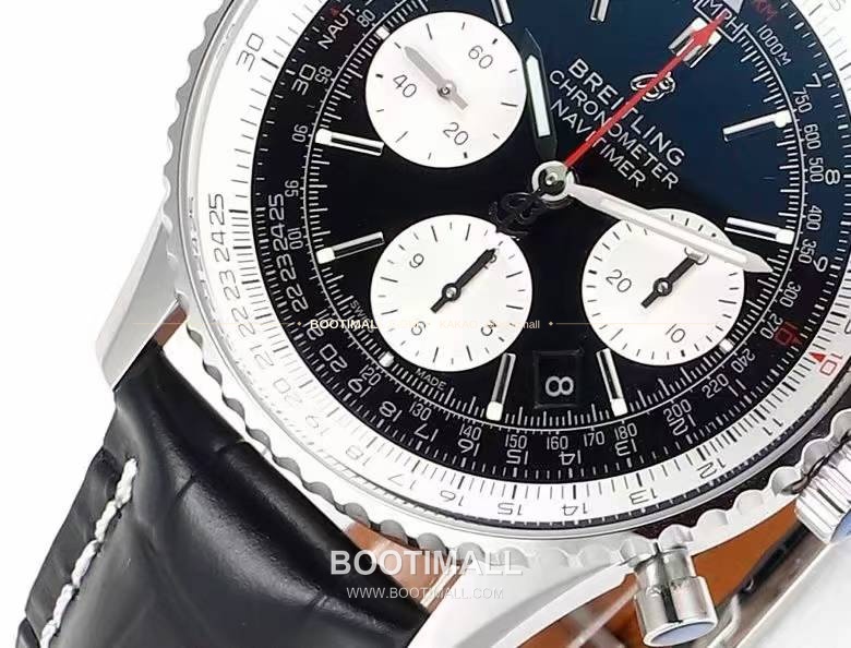 브라이틀링 내비타이머1 B01 스틸 슬라이드룰베젤 크로노그래프 오토매틱 Breitling Navitimer 1 B01 Steel Slide Rule Bezel Chronograph Automatic 43mm 3