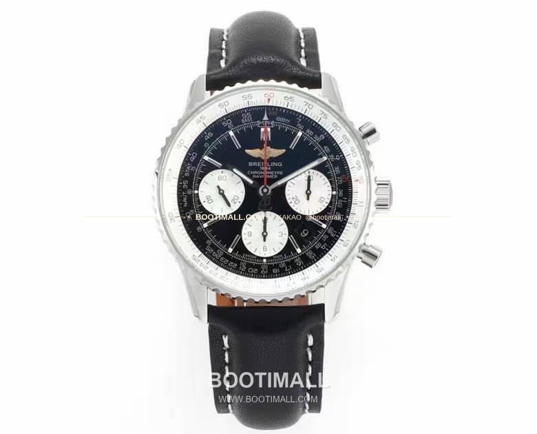 브라이틀링 내비타이머1 B01 스틸 슬라이드룰베젤 크로노그래프 오토매틱 Breitling Navitimer 1 B01 Steel Slide Rule Bezel Chronograph Automatic 43mm 1