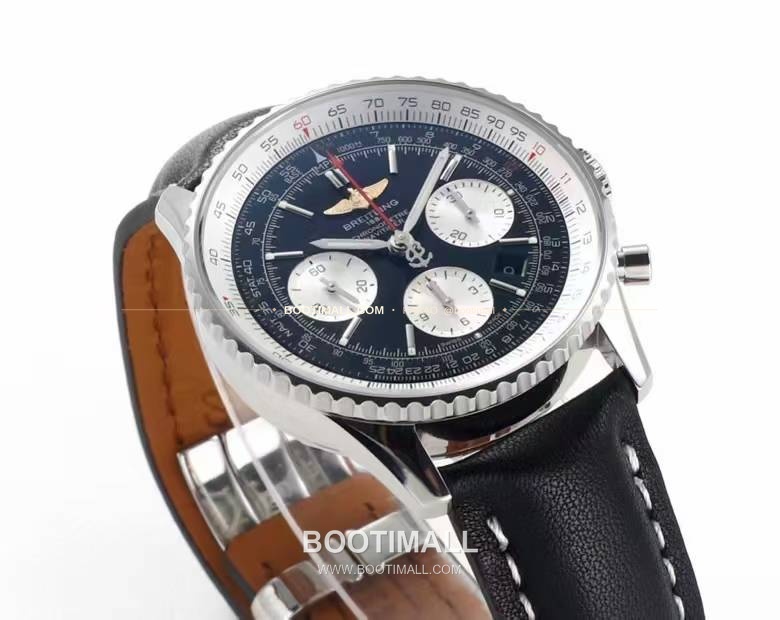 브라이틀링 내비타이머1 B01 스틸 슬라이드룰베젤 크로노그래프 오토매틱 Breitling Navitimer 1 B01 Steel Slide Rule Bezel Chronograph Automatic 43mm 5