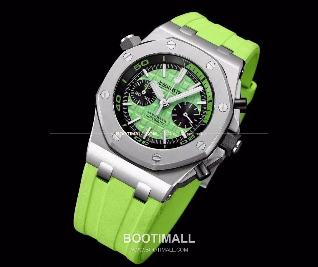 오데마피게 로열오크오프쇼어 스틸 와플다이얼 크로노그래프 오토매틱 Audemars Piguet Royal Oak Offshore Steel Waffle Dial Chronograph Automatic 26703 42mm 3