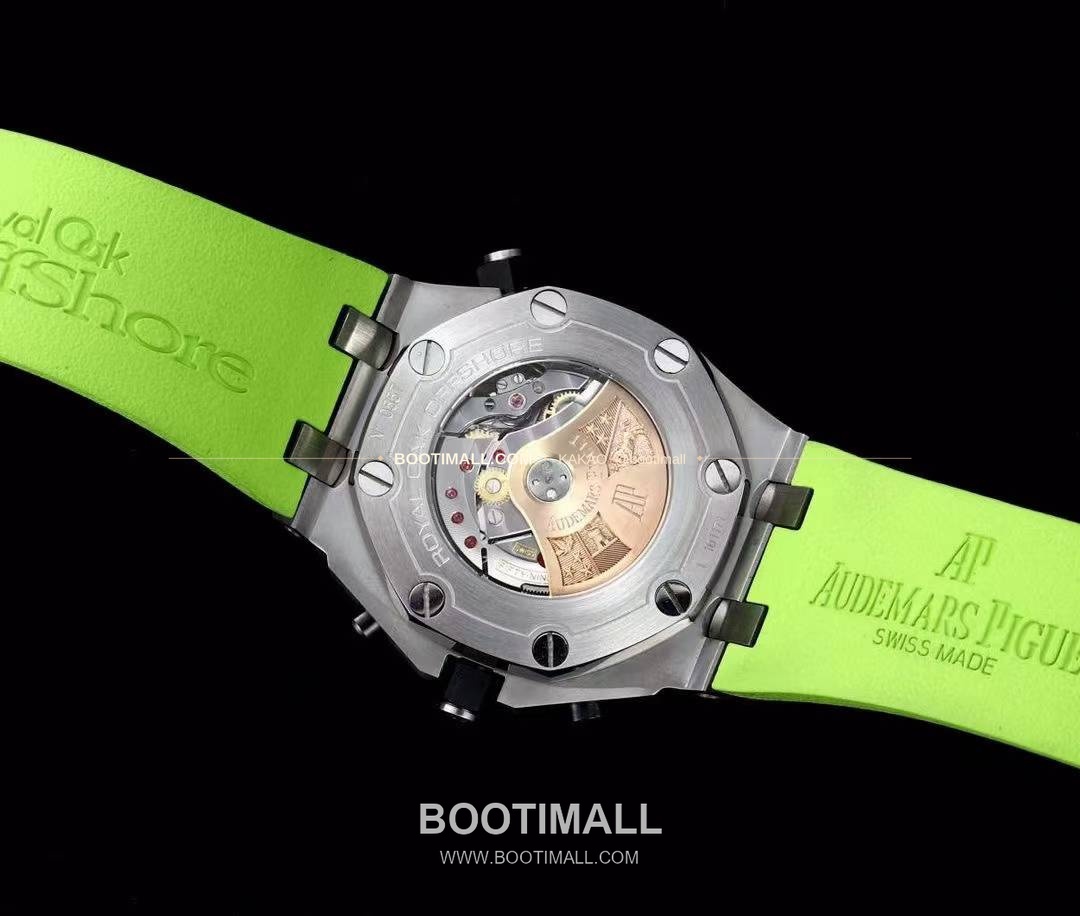 오데마피게 로열오크오프쇼어 스틸 와플다이얼 크로노그래프 오토매틱 Audemars Piguet Royal Oak Offshore Steel Waffle Dial Chronograph Automatic 26703 42mm 8