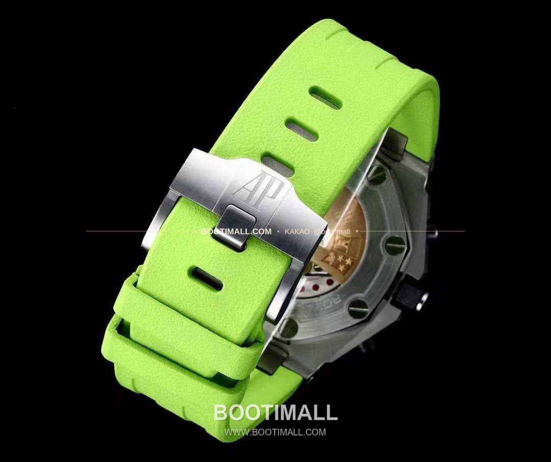 오데마피게 로열오크오프쇼어 스틸 와플다이얼 크로노그래프 오토매틱 Audemars Piguet Royal Oak Offshore Steel Waffle Dial Chronograph Automatic 26703 42mm 9