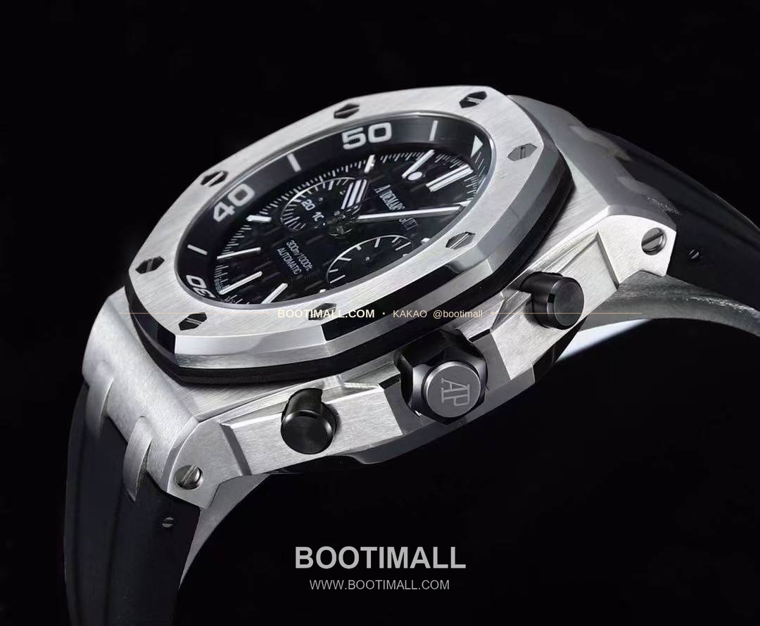 오데마피게 로열오크오프쇼어 스틸 와플다이얼 크로노그래프 오토매틱 Audemars Piguet Royal Oak Offshore Steel Waffle Dial Chronograph Automatic 26703 42mm 7