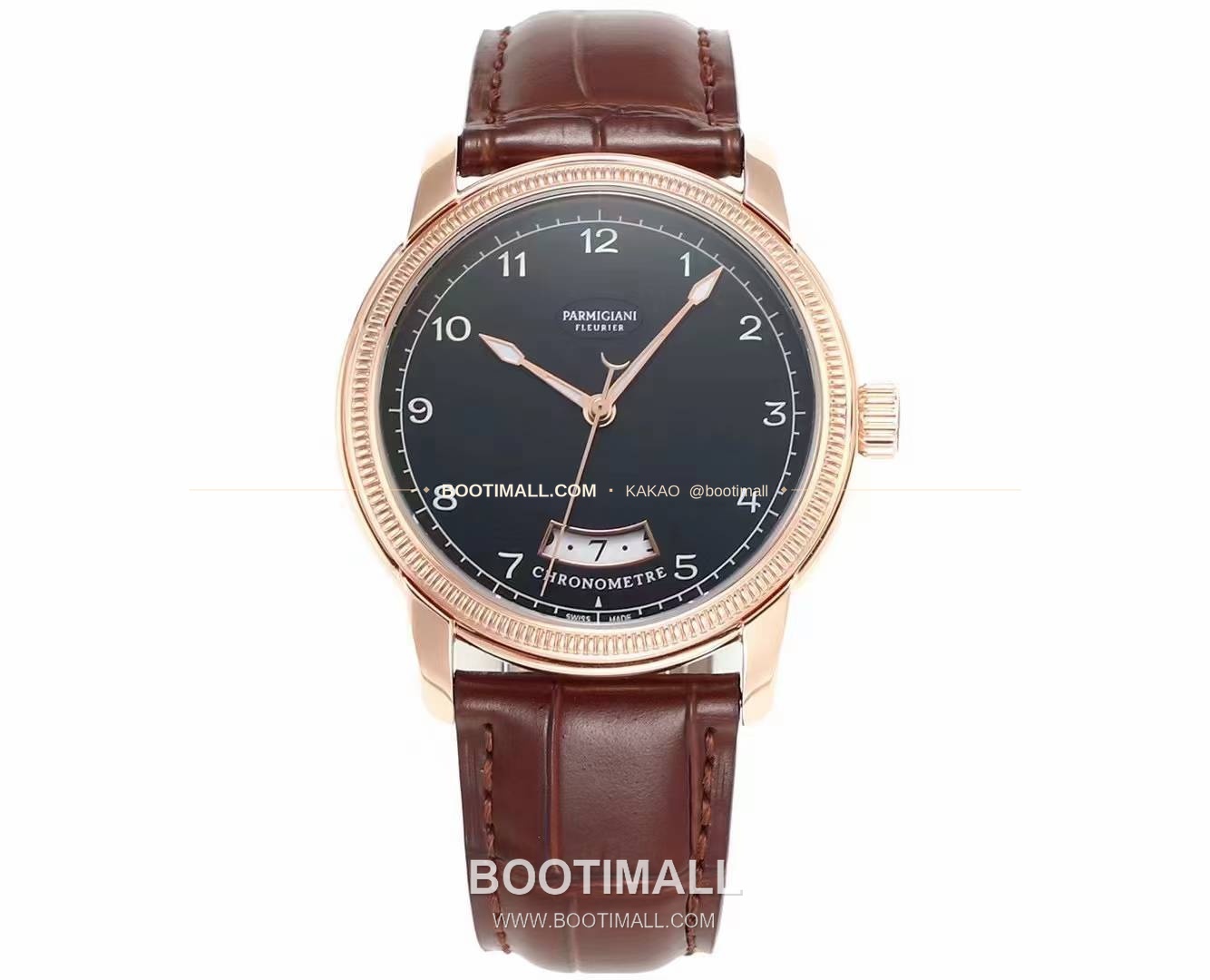 파르미지아니 플리에르 PFC423 초박형 에나멜다이얼 드레스 오토매틱 Parmigiani Fleurier PFC423 Ultra Thin Enamel Dial Dress Automatic 40mm 2