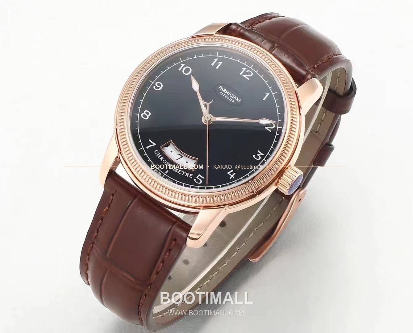 파르미지아니 플리에르 PFC423 초박형 에나멜다이얼 드레스 오토매틱 Parmigiani Fleurier PFC423 Ultra Thin Enamel Dial Dress Automatic 40mm 3