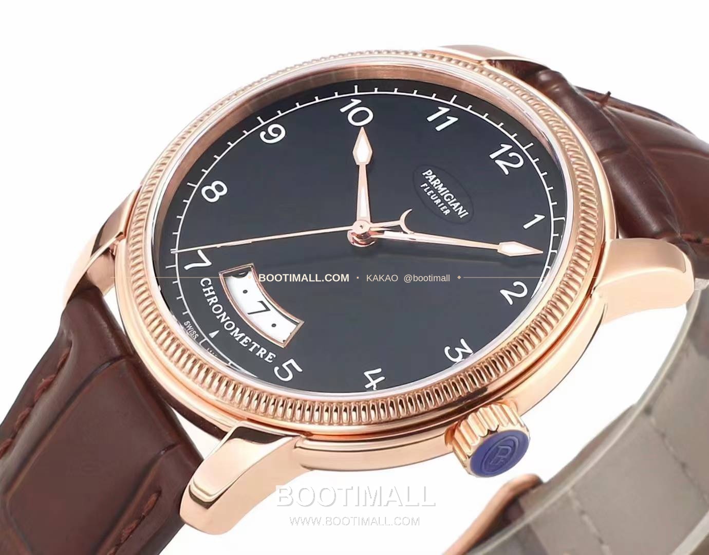 파르미지아니 플리에르 PFC423 초박형 에나멜다이얼 드레스 오토매틱 Parmigiani Fleurier PFC423 Ultra Thin Enamel Dial Dress Automatic 40mm 4