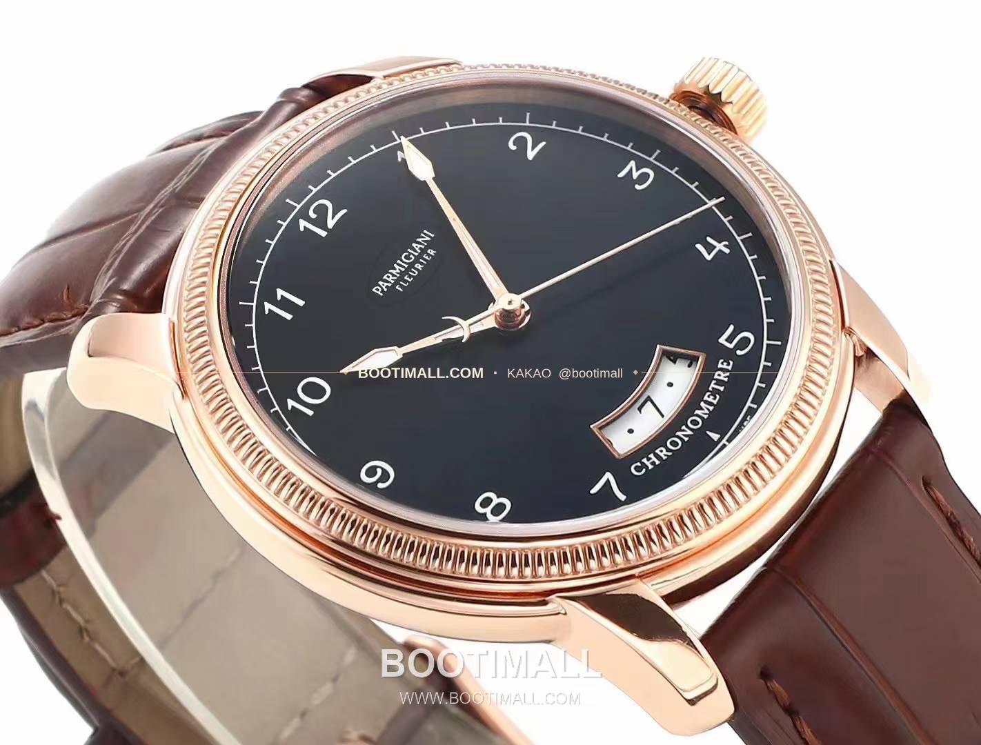 파르미지아니 플리에르 PFC423 초박형 에나멜다이얼 드레스 오토매틱 Parmigiani Fleurier PFC423 Ultra Thin Enamel Dial Dress Automatic 40mm 5