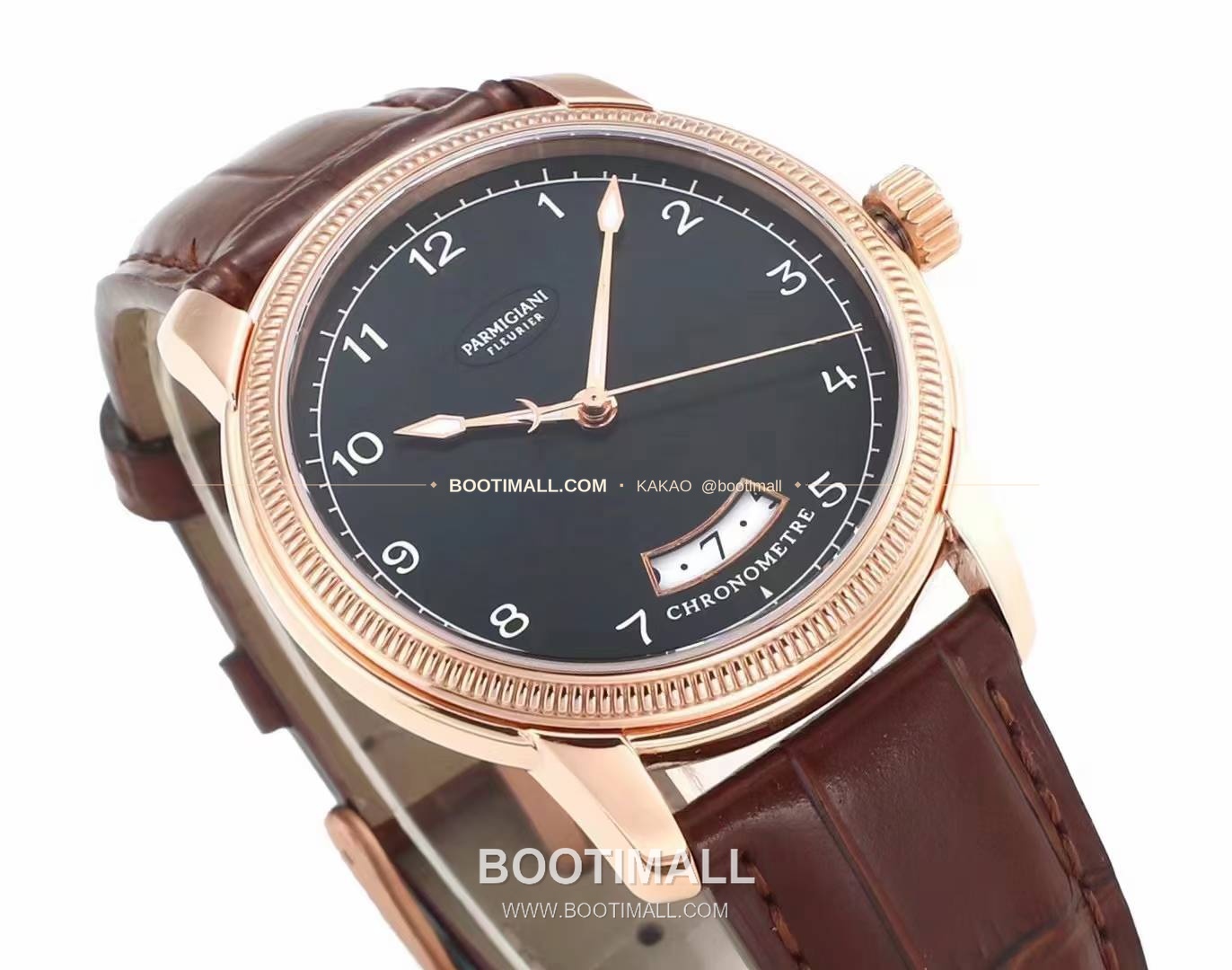 파르미지아니 플리에르 PFC423 초박형 에나멜다이얼 드레스 오토매틱 Parmigiani Fleurier PFC423 Ultra Thin Enamel Dial Dress Automatic 40mm 6