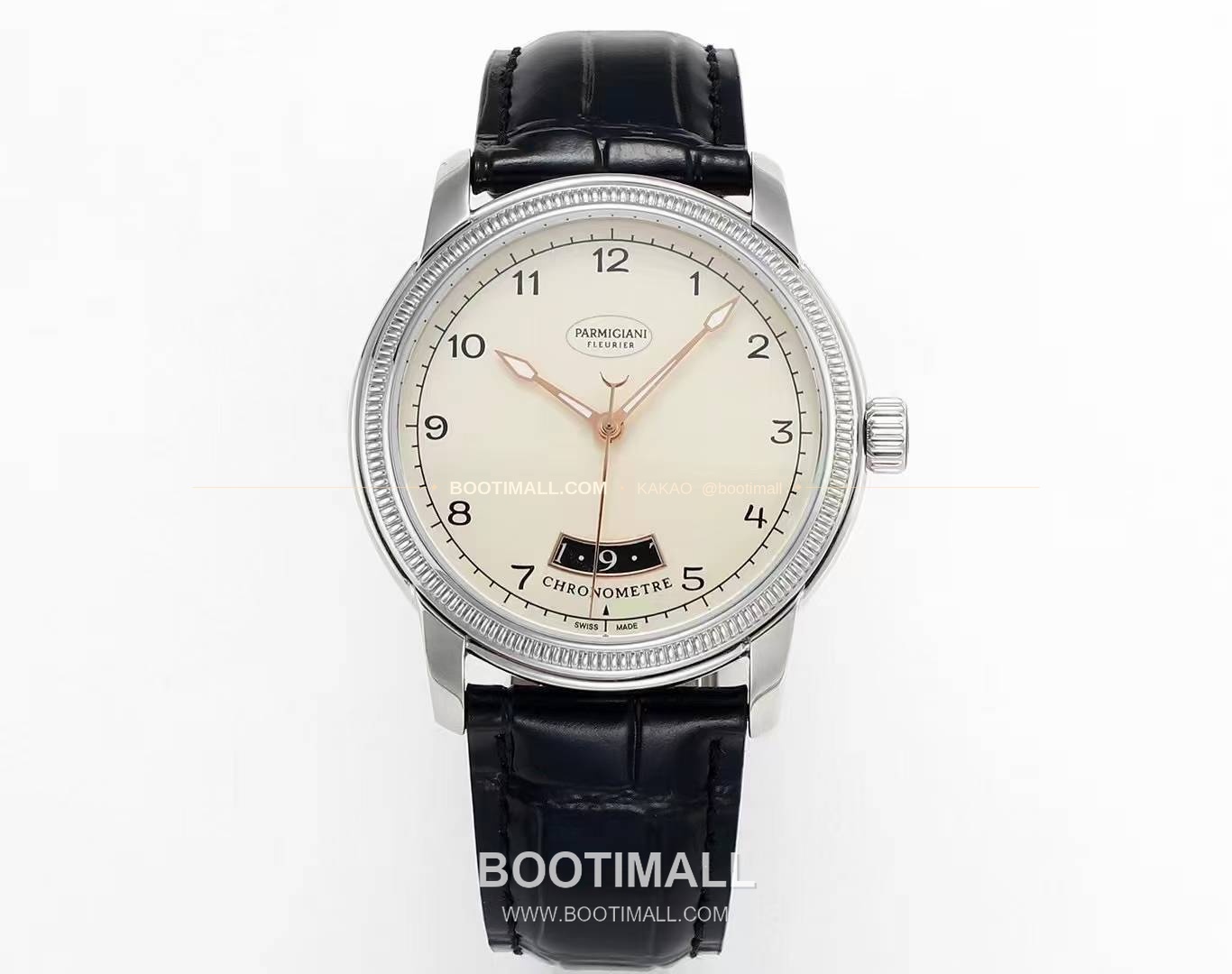 파르미지아니 플리에르 PFC423 초박형 에나멜다이얼 드레스 오토매틱 Parmigiani Fleurier PFC423 Ultra Thin Enamel Dial Dress Automatic 40mm 2