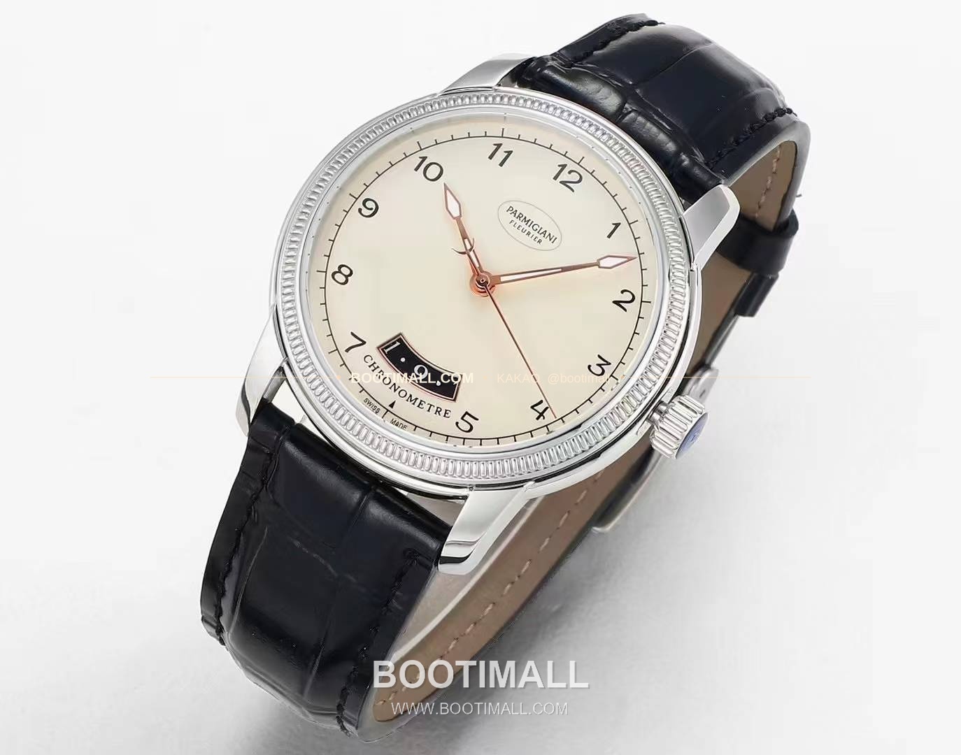 파르미지아니 플리에르 PFC423 초박형 에나멜다이얼 드레스 오토매틱 Parmigiani Fleurier PFC423 Ultra Thin Enamel Dial Dress Automatic 40mm 3