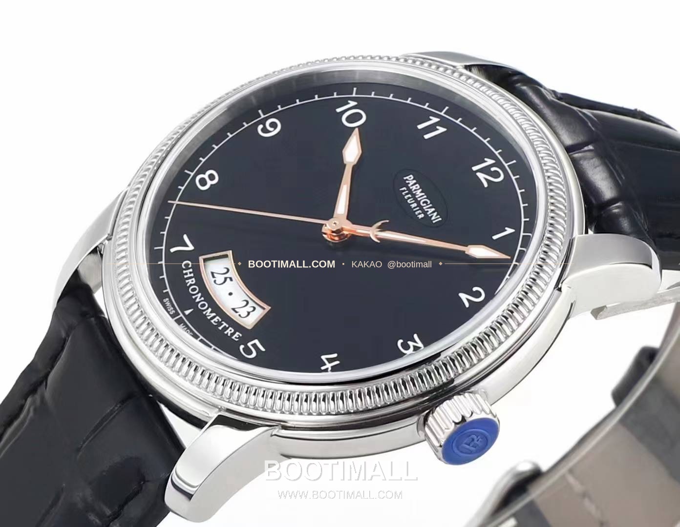 파르미지아니 플리에르 PFC423 초박형 에나멜다이얼 드레스 오토매틱 Parmigiani Fleurier PFC423 Ultra Thin Enamel Dial Dress Automatic 40mm 4