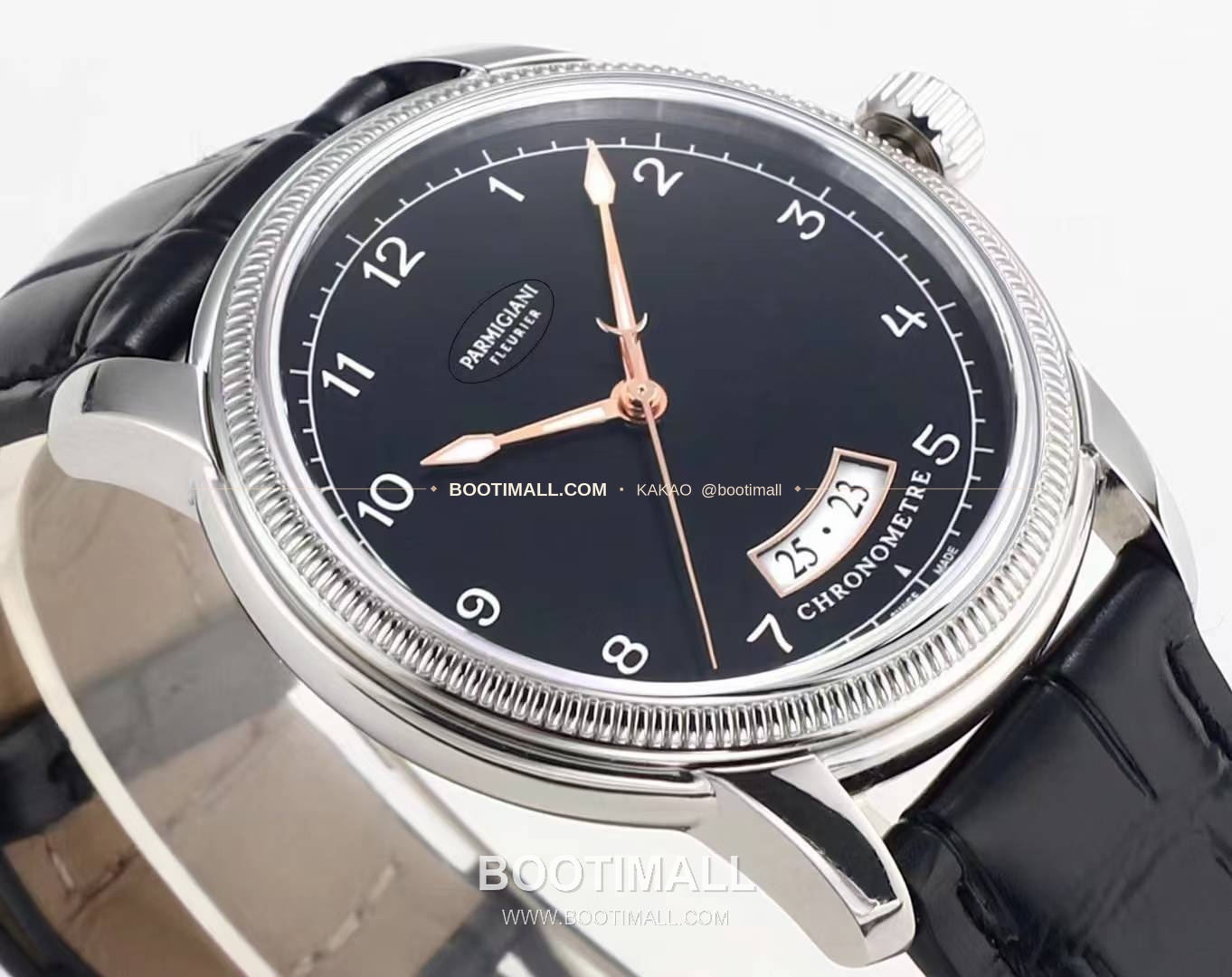 파르미지아니 플리에르 PFC423 초박형 에나멜다이얼 드레스 오토매틱 Parmigiani Fleurier PFC423 Ultra Thin Enamel Dial Dress Automatic 40mm 5