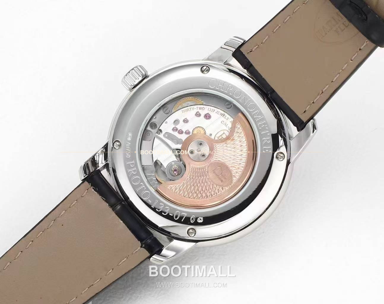 파르미지아니 플리에르 PFC423 초박형 에나멜다이얼 드레스 오토매틱 Parmigiani Fleurier PFC423 Ultra Thin Enamel Dial Dress Automatic 40mm 8