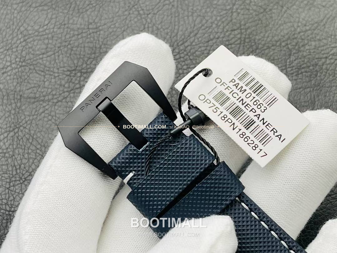 파네라이 루미노르 PAM1663 카본 스모크블루다이얼 오토매틱 Panerai Luminor PAM1663 Carbon Smoke Blue Dial Automatic 44mm 8