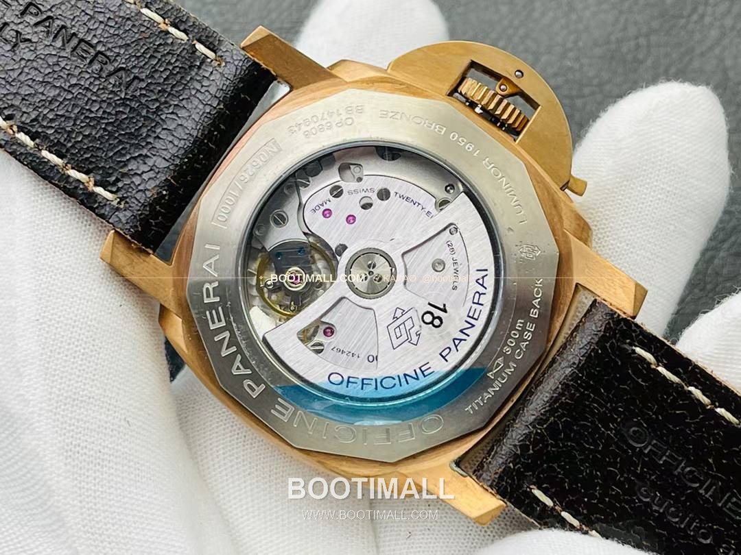 파네라이 서브머저블 PAM382 브론즈 그린다이얼 오토매틱 Panerai Submersible PAM382 Bronze Green Dial Automatic 47mm 7