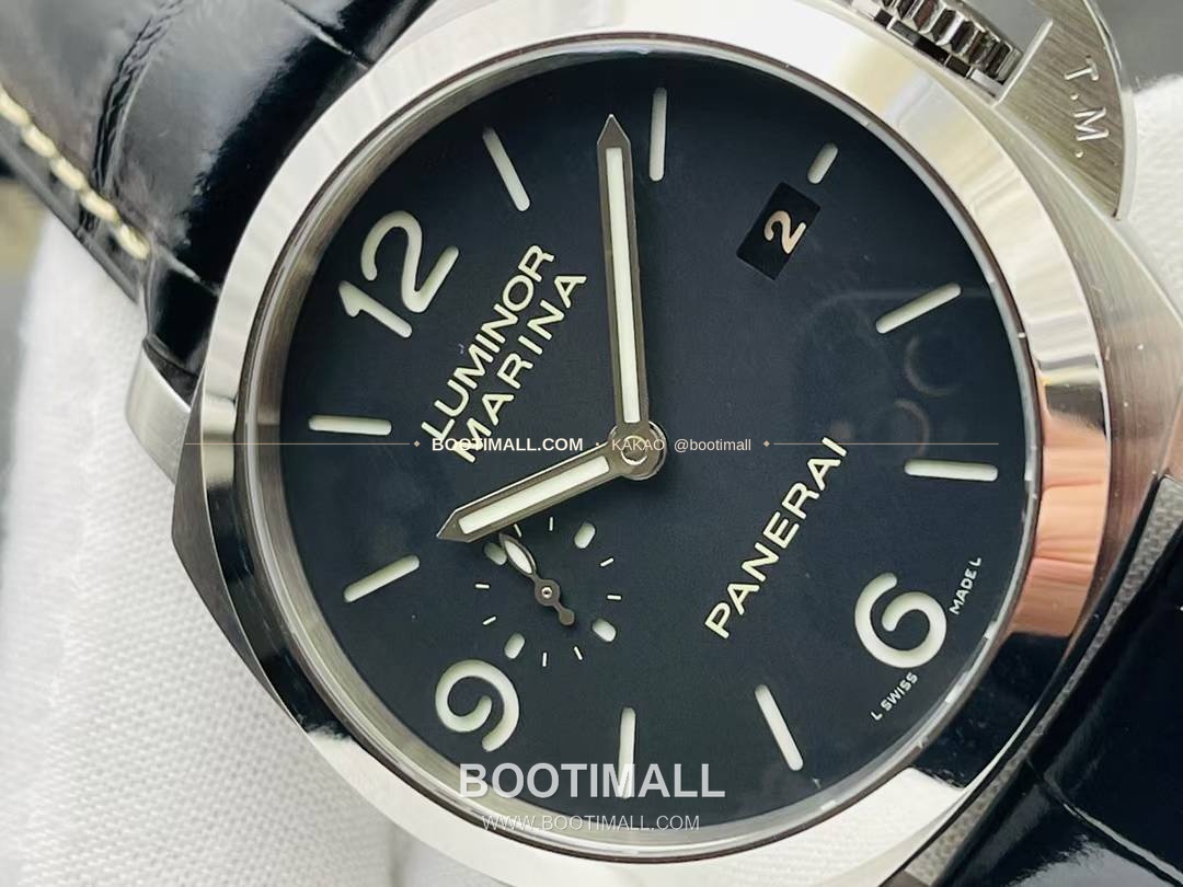파네라이 루미노르 PAM312 스틸 블랙다이얼 오토매틱 Panerai Luminor PAM312 Steel Black Dial Automatic 44mm 4