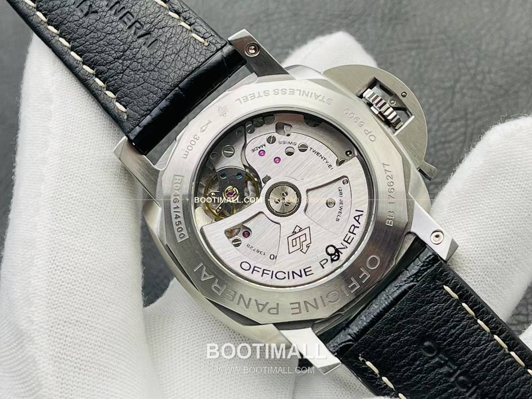 파네라이 루미노르 PAM312 스틸 블랙다이얼 오토매틱 Panerai Luminor PAM312 Steel Black Dial Automatic 44mm 7