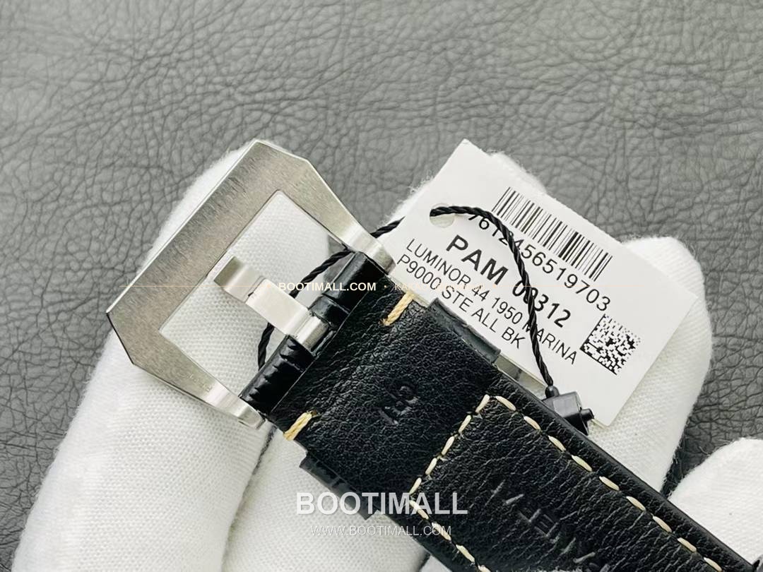 파네라이 루미노르 PAM312 스틸 블랙다이얼 오토매틱 Panerai Luminor PAM312 Steel Black Dial Automatic 44mm 9