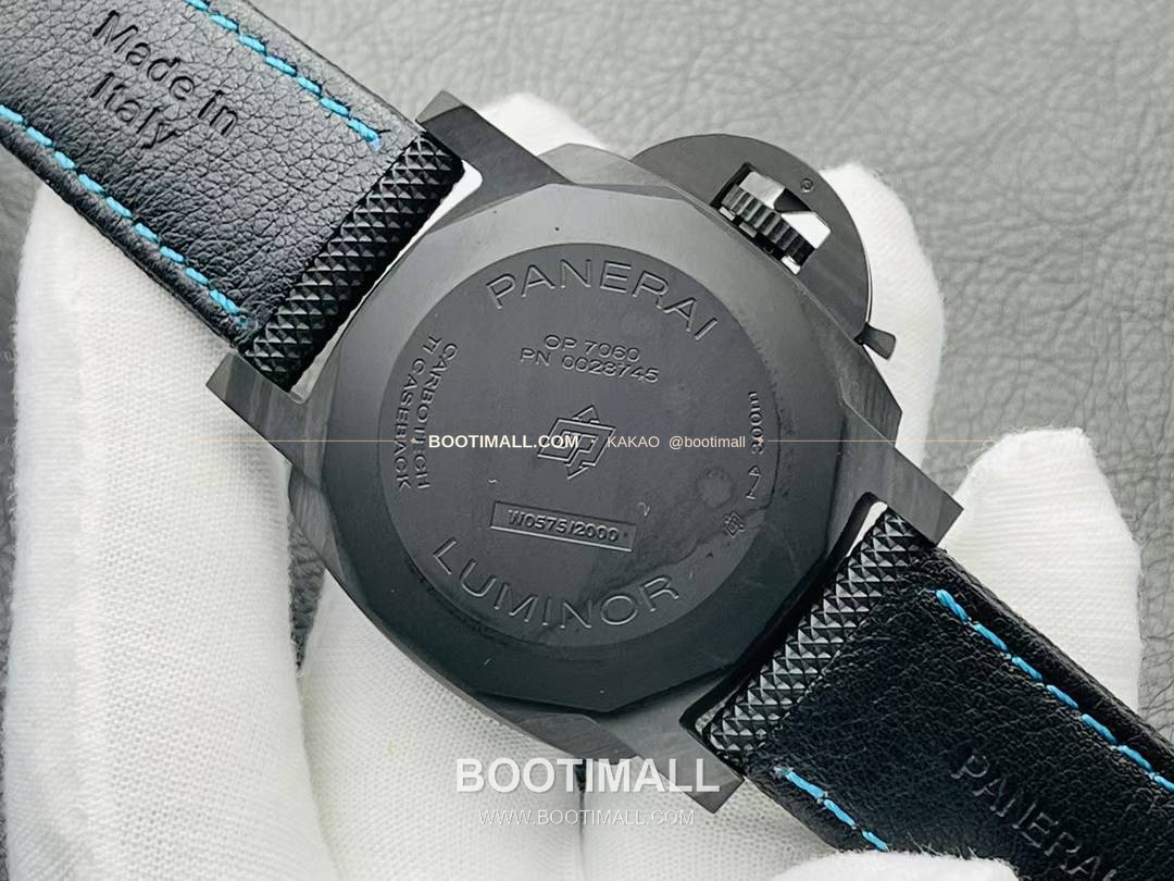 파네라이 루미노르 PAM01661 카본 샌드위치다이얼 블루야광 오토매틱 Panerai Luminor PAM01661 Carbon Sandwich Dial Blue Lume Automatic 44mm 6