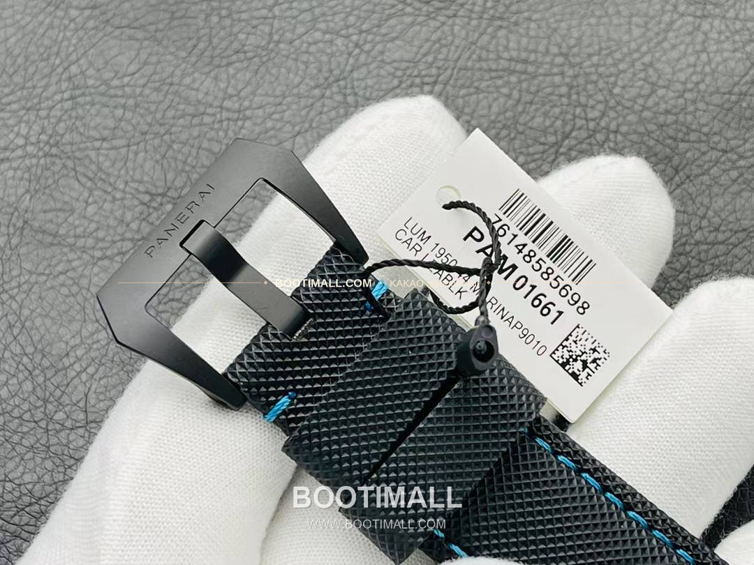 파네라이 루미노르 PAM01661 카본 샌드위치다이얼 블루야광 오토매틱 Panerai Luminor PAM01661 Carbon Sandwich Dial Blue Lume Automatic 44mm 8