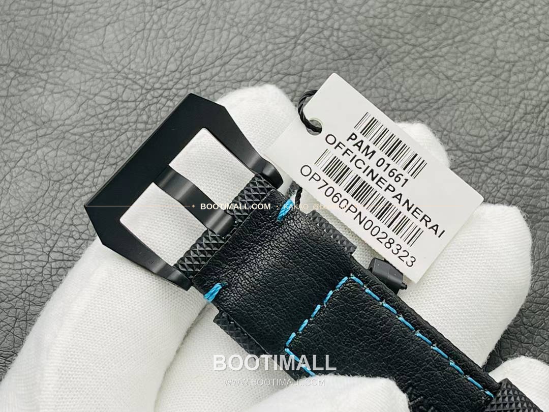 파네라이 루미노르 PAM01661 카본 샌드위치다이얼 블루야광 오토매틱 Panerai Luminor PAM01661 Carbon Sandwich Dial Blue Lume Automatic 44mm 9