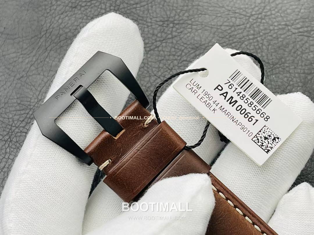 파네라이 루미노르 PAM661 카본 빈티지다이얼 블루세컨즈 오토매틱 Panerai Luminor PAM661 Carbon Vintage Dial Blue Seconds Automatic 44mm 9