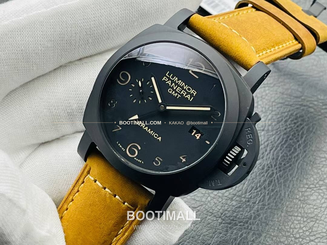 파네라이 루미노르 GMT PAM441 세라믹 블랙다이얼 오토매틱 Panerai Luminor GMT PAM441 Ceramic Black Dial Automatic 44mm 2
