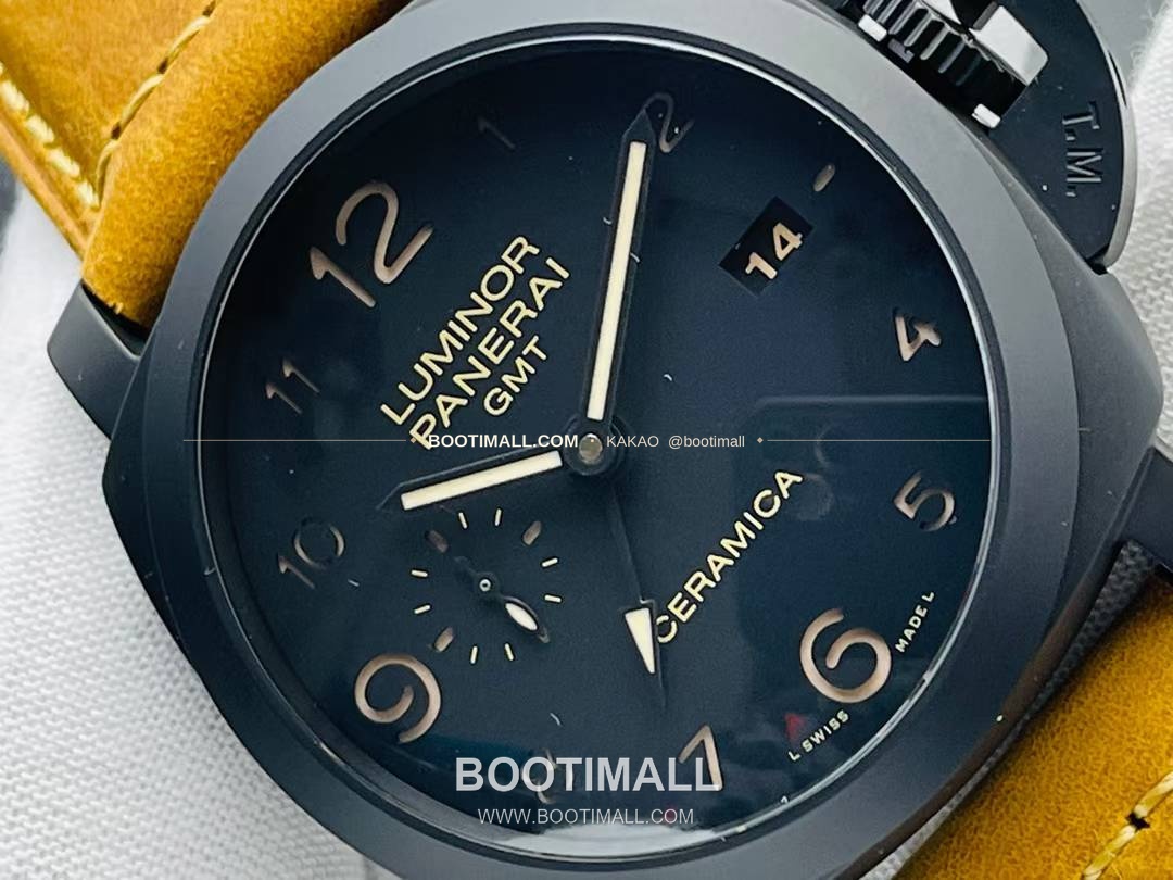 파네라이 루미노르 GMT PAM441 세라믹 블랙다이얼 오토매틱 Panerai Luminor GMT PAM441 Ceramic Black Dial Automatic 44mm 4