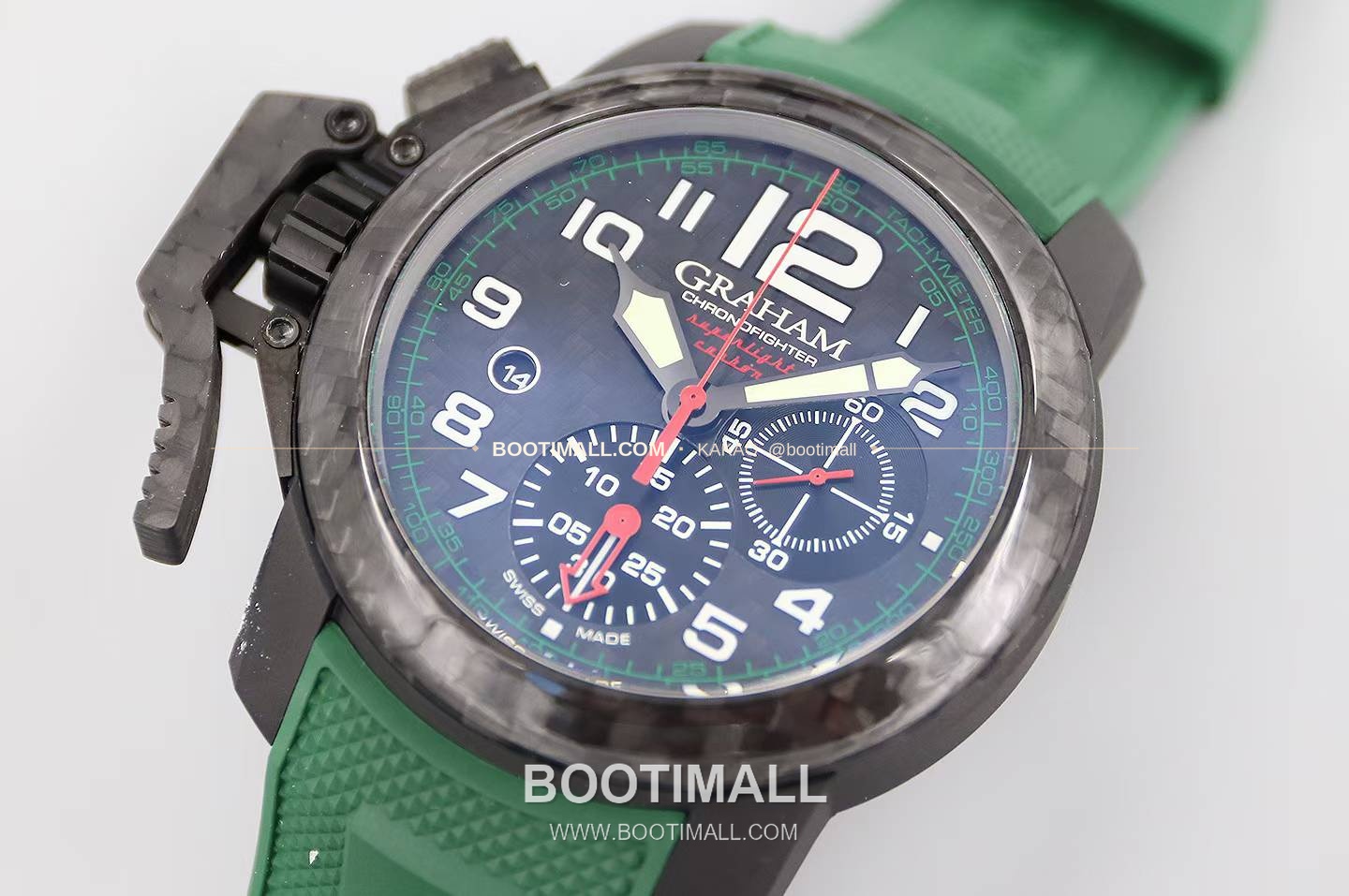 그라함 크로노파이터 티타늄 카본 크로노그래프 오토매틱 Graham Chronofighter Titanium Carbon Chronograph Automatic 47mm 3